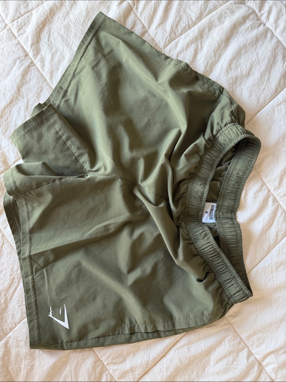 Gymshark Men’s Olive Workout Shorts